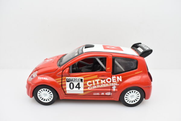 Modellino auto rally scala 1:32 Citroen C2 Sport New Ray diecast modellismo da collezione - immagine 5