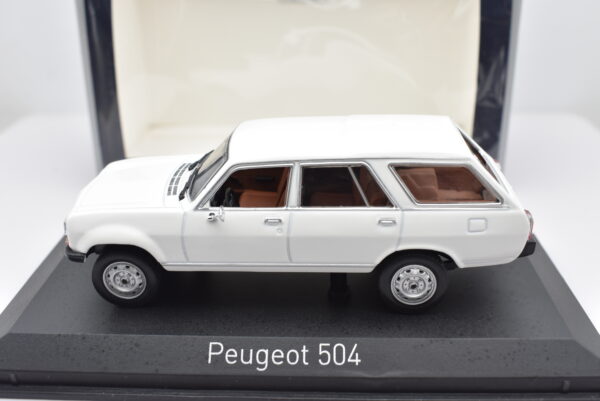 Modellino auto scala 1:43 Peugeot 504 Norev diecast modellismo da collezione - immagine 3