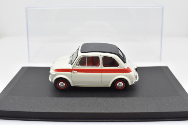 Modellino auto scala 1:43 Fiat Abarth 500 Brumm diecast modellismo da collezione - immagine 2
