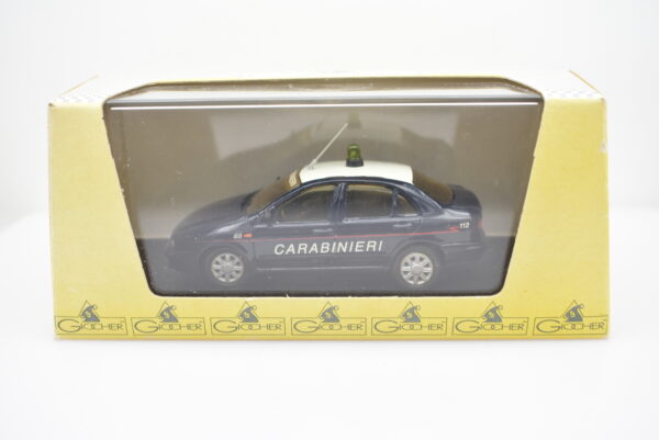 Modellino auto carabinieri scala 1:43 Fiat Marea Berlina Giocher diecast modellismo da collezione - immagine 2
