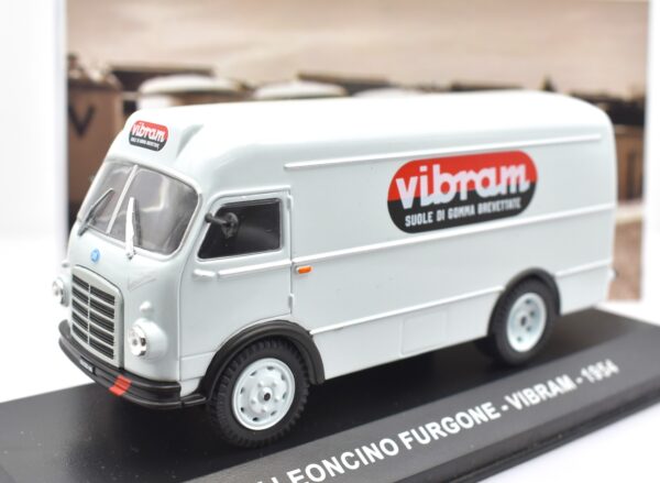 Modellino furgone scala 1:43 OM Leoncino Vibram diecast modellismo statico