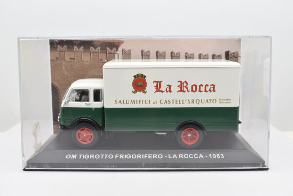 Modellino camion scala 1:43 OM Tigrotto Frigorifero La Rocca diecast modellismo statico - immagine 2