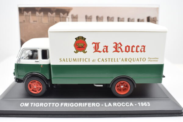 Modellino camion scala 1:43 OM Tigrotto Frigorifero La Rocca diecast modellismo statico - immagine 3
