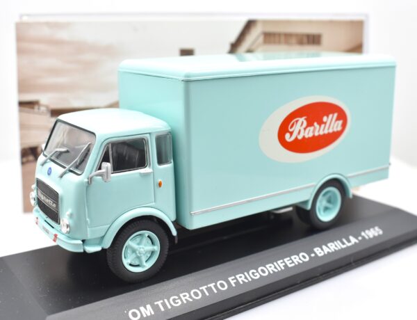 Modellino camion scala 1:43 OM Tigrotto Frigorifero Barilla diecast modellismo statico