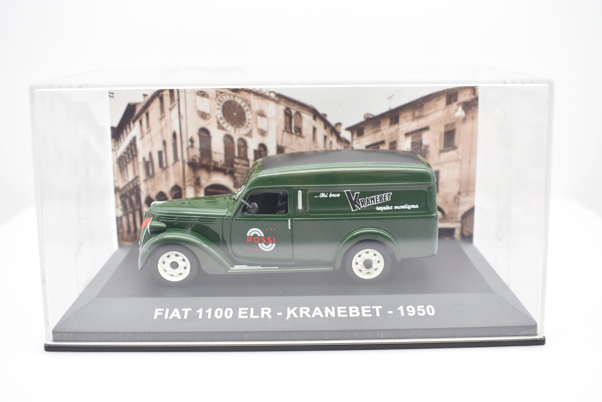 Modellino furgoncino scala 1:43 Fiat 1100 ELR Kranebet diecast modellismo statico - immagine 2