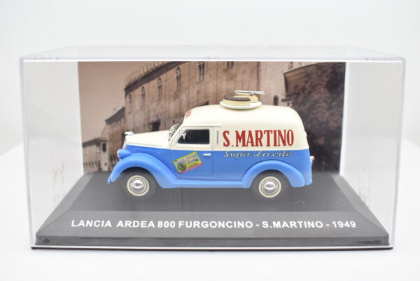 Modellino auto furgone scala 1:43 Lancia Ardea 800 S. Martino diecast modellismo statico - immagine 2