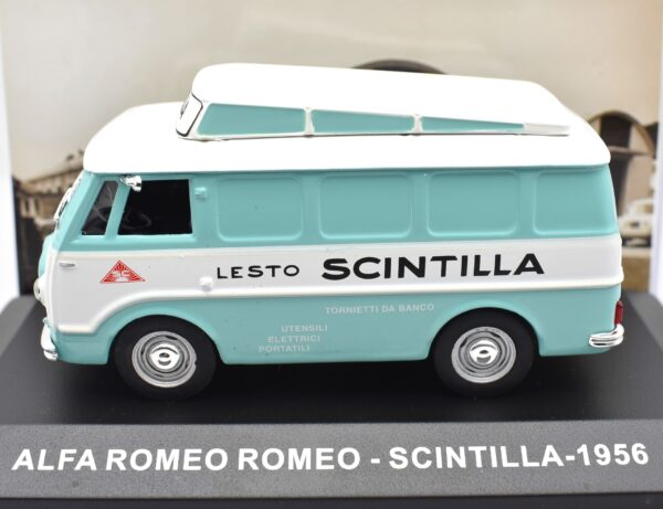 Modellino furgone scala 1:43 Alfa Romeo Romeo Scintilla diecast modellismo statico