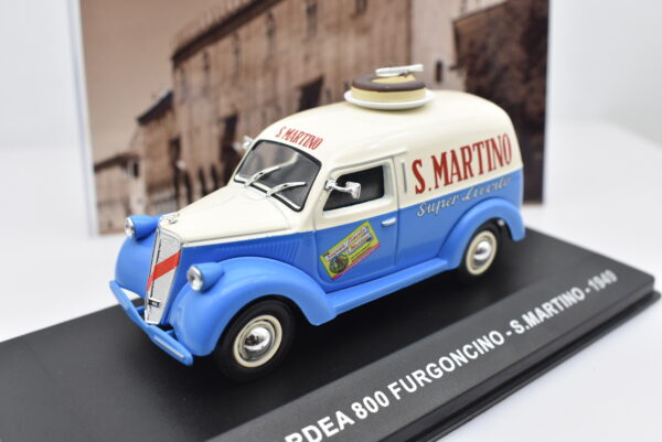 Modellino auto furgone scala 1:43 Lancia Ardea 800 S. Martino diecast modellismo statico - immagine 4