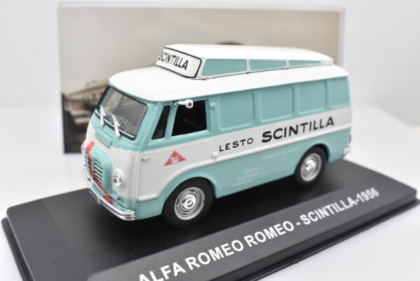Modellino furgone scala 1:43 Alfa Romeo Romeo Scintilla diecast modellismo statico - immagine 4