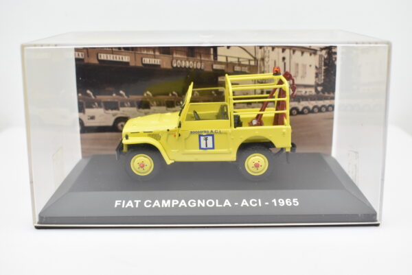 Modellino auto scala 1:43 Fiat Campagnola ACI diecast modellismo statico - immagine 2