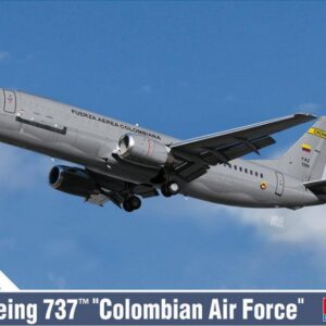 Modellino aerei da costruire model kit di montaggio Academy  BOEING 737 COLOMBIAN AIR FORCE KIT 1:144