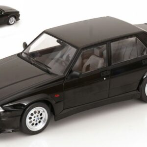 Modellino auto scala 1:18 ALFA ROMEO 75 TURBO EVOLUZIONE 1987 BLACK modellismo statico