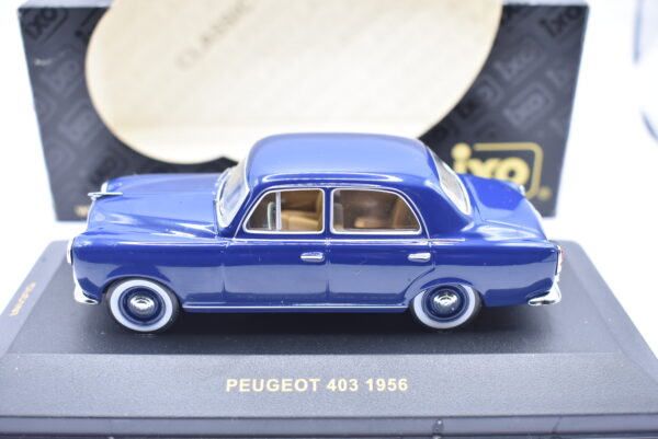 Modellino auto scala 1:43 Peugeot 403 IXO diecast modellismo statico - immagine 3