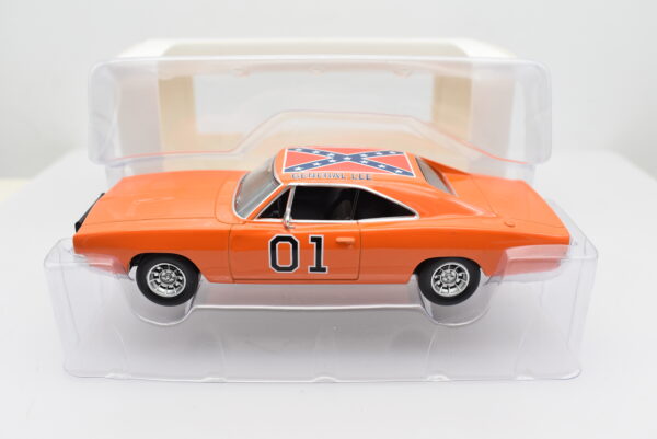 Modellino auto film HAZZARD Generale Lee DODGE CHARGER scala 1:43 modellismo car - immagine 3