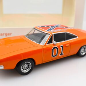 Modellino auto film HAZZARD Generale Lee DODGE CHARGER scala 1:43 modellismo car