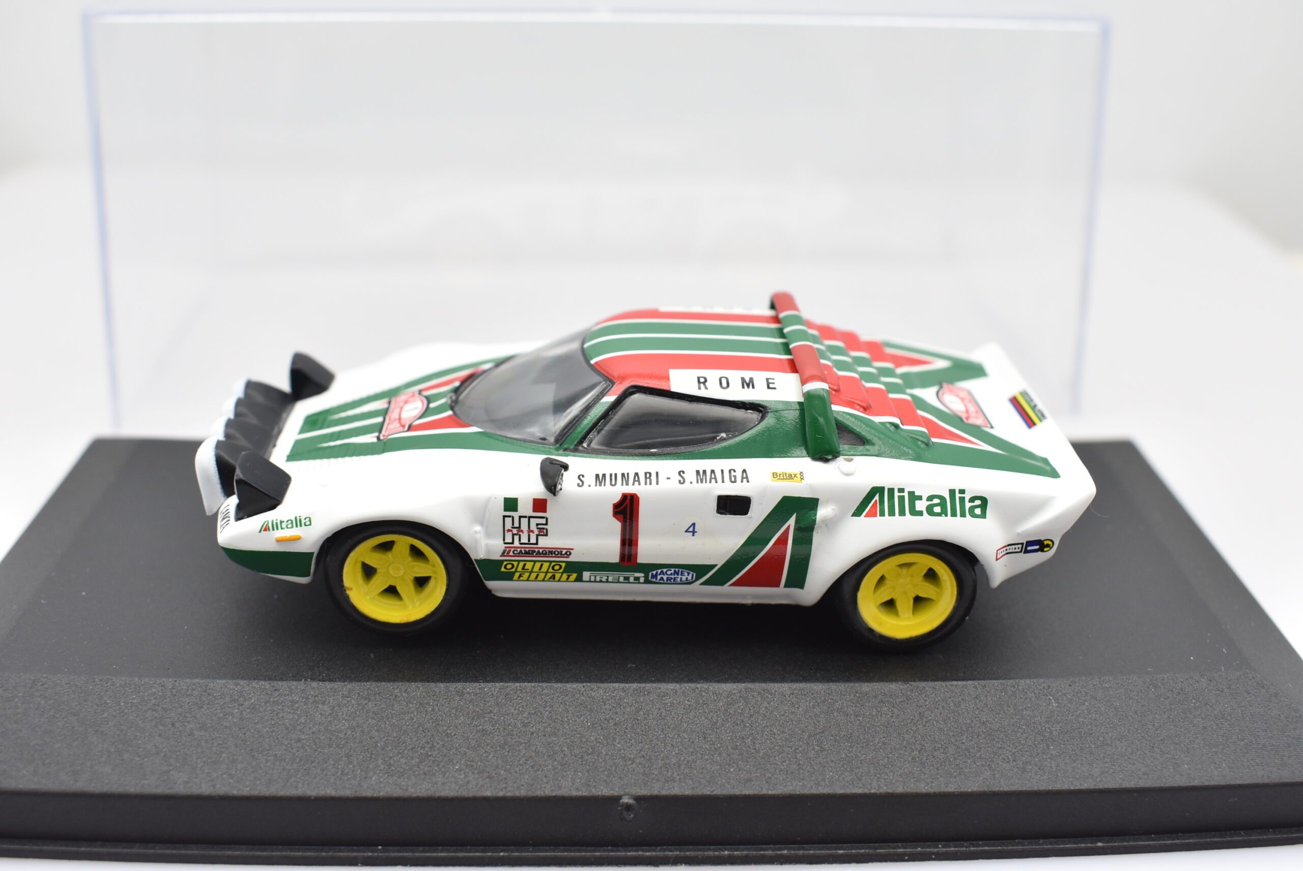 Modellino auto rally scala 1:43 Lancia Stratos diecast modellismo statico - immagine 2