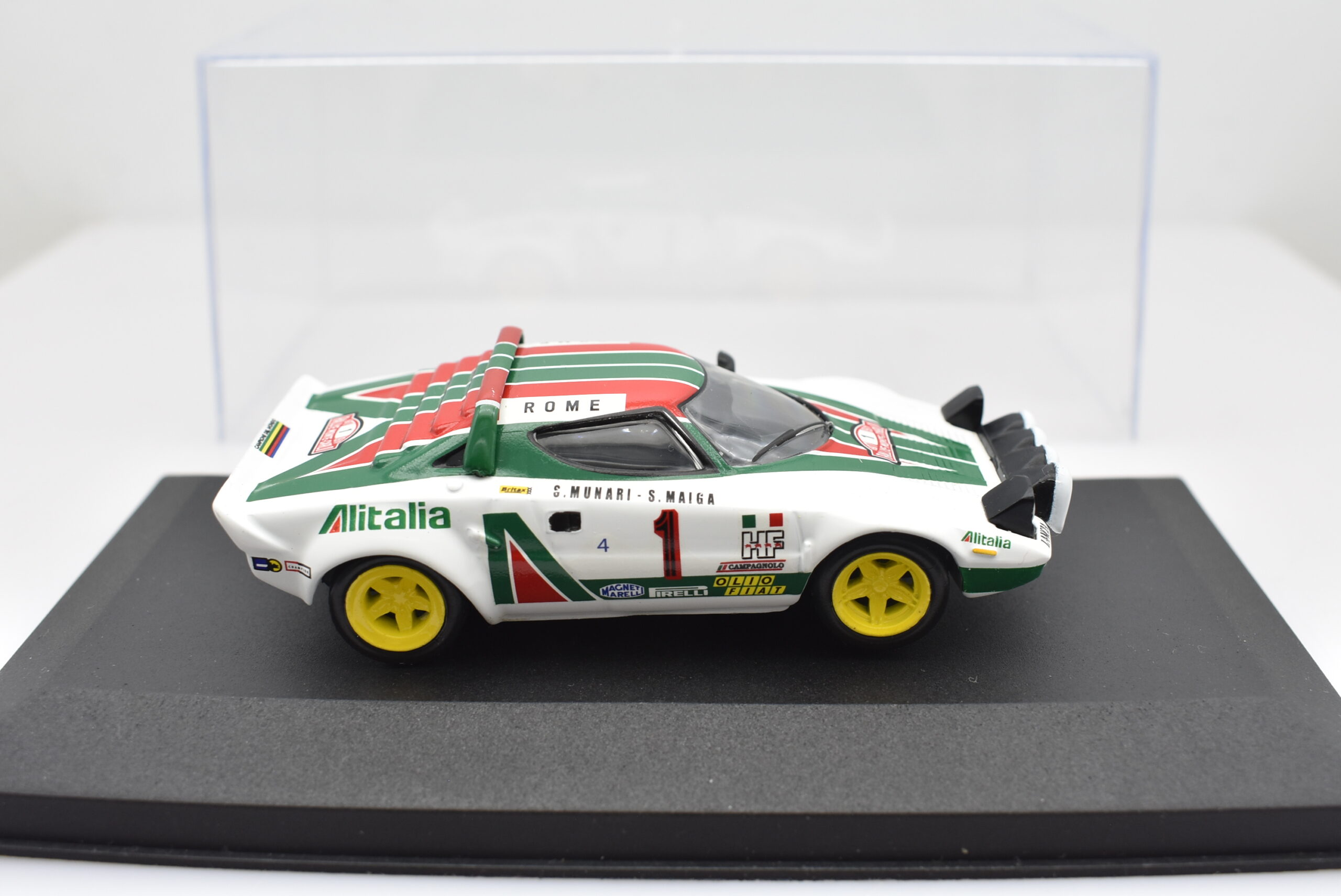 Modellino auto rally scala 1:43 Lancia Stratos diecast modellismo statico - immagine 5