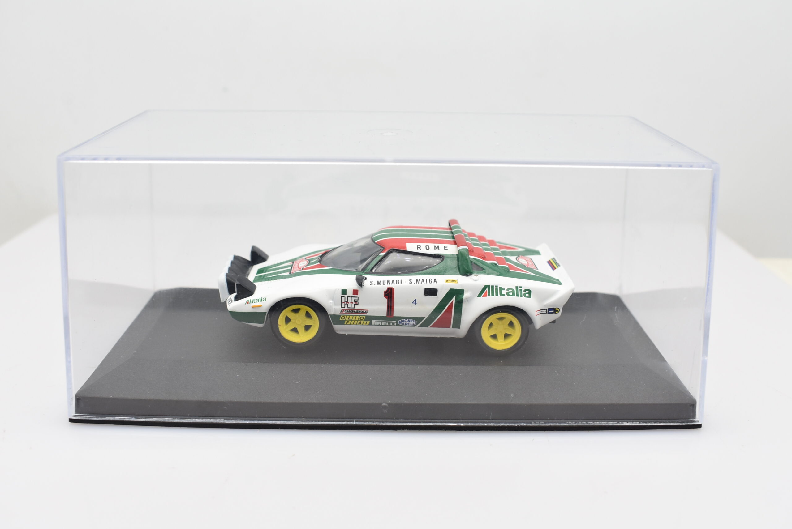 Modellino auto rally scala 1:43 Lancia Stratos diecast modellismo statico - immagine 6