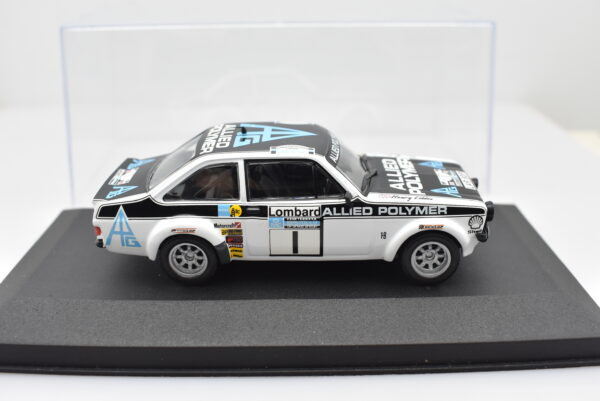 Modellino auto rally scala 1:43 Ford Escort RS 1800 diecast modellismo statico - immagine 4