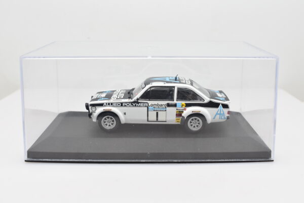 Modellino auto rally scala 1:43 Ford Escort RS 1800 diecast modellismo statico - immagine 5