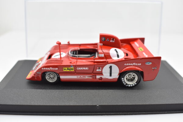 Modellino auto scala 1:43 Alfa Romeo 33SC12 Brumm diecast modellismo statico - immagine 2