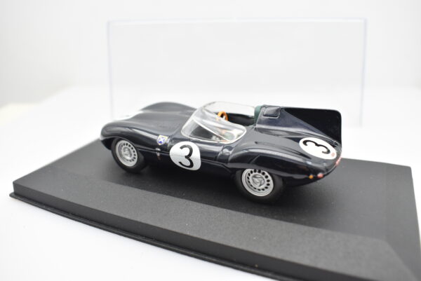 Modellino auto rally scala 1:43 Jaguar D Type diecast modellismo statico - immagine 3