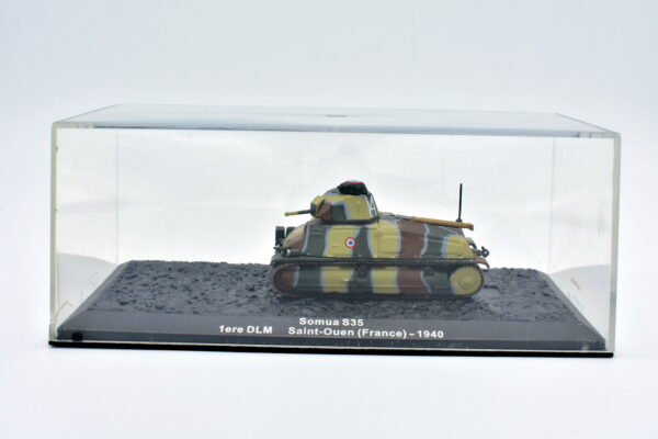 Modellini carri armati tank SOMUA S35 veicoli militari da combattimento collezione - immagine 2