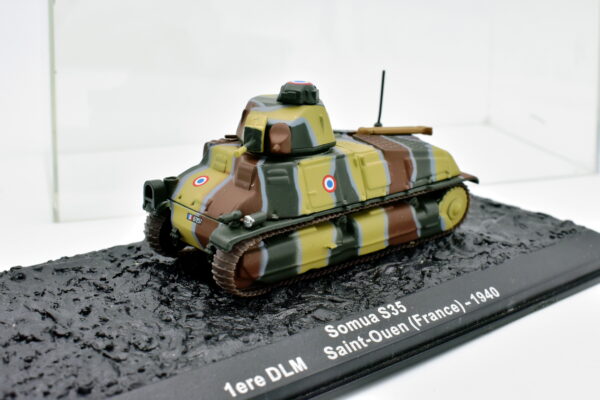 Modellini carri armati tank SOMUA S35 veicoli militari da combattimento collezione - immagine 4