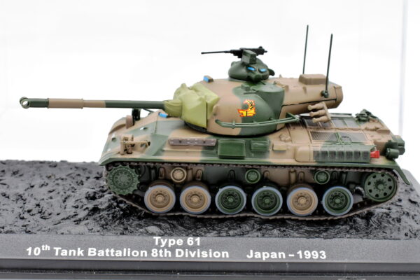 Modellini carri armati tank TYPE 61 veicoli militari da combattimento collezione