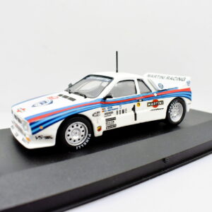 Modellino auto rally scala 1:43 Lancia 037 IXO diecast modellismo statico