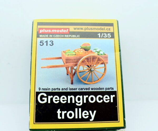Modellino kit di montaggio diorami CARRETTO GREENGROCER TROLLY scala 1:35 513