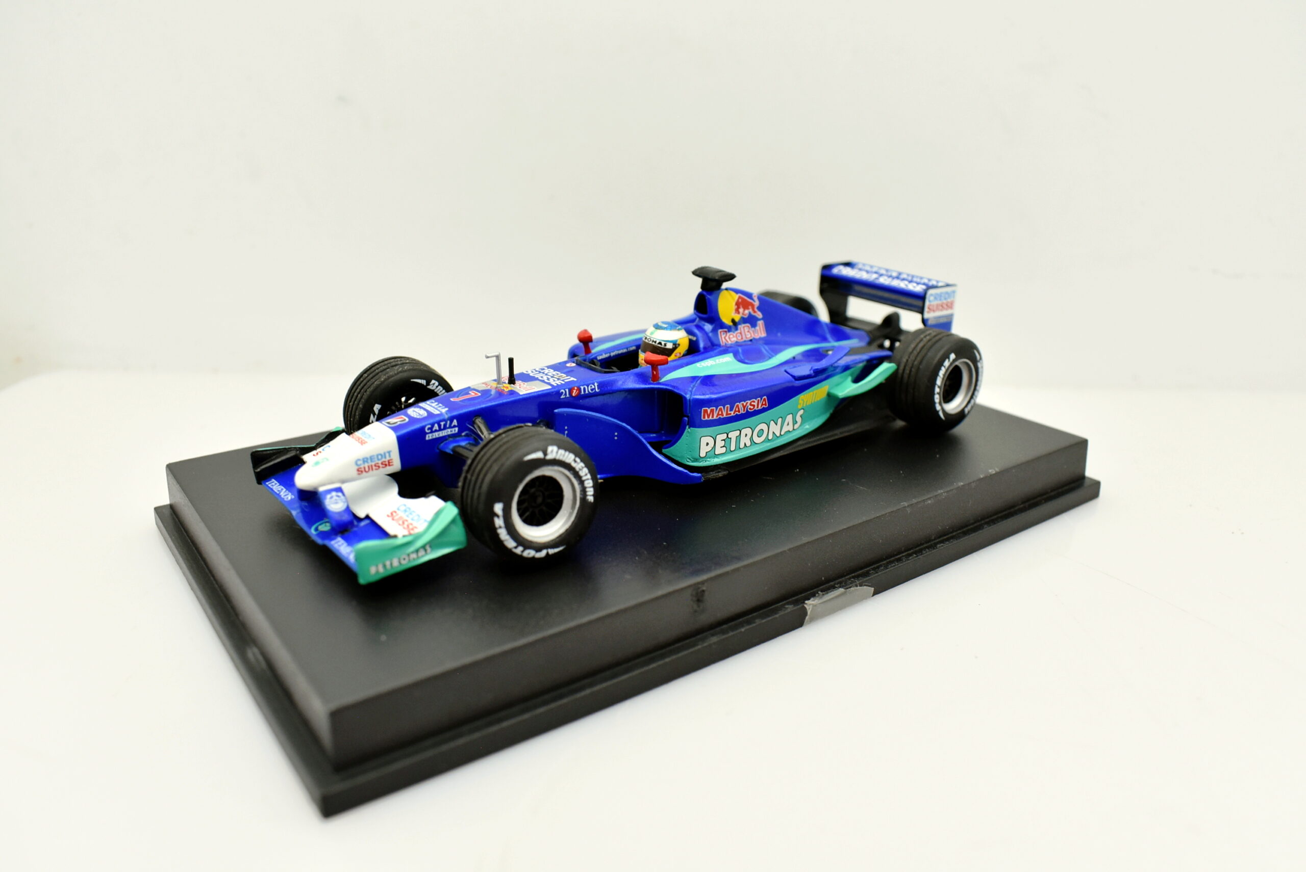 Modellino auto scala 1:43 FORMULA 1 F1 Sauber Petronas C21 Minichamps modellismo - immagine 4
