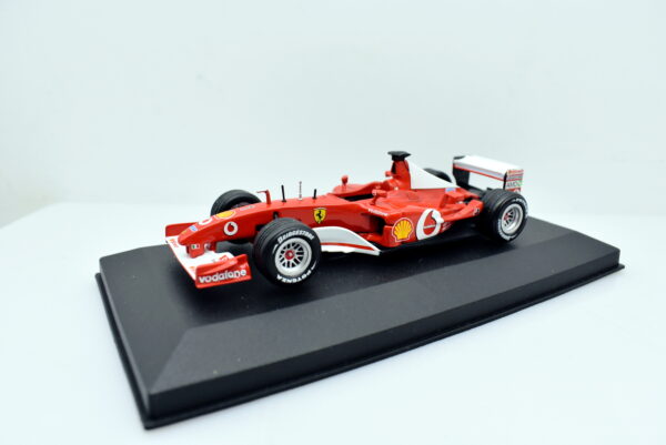 Modellino auto scala 1:43 FORMULA 1 Ferrari F1 2002 diecast modellismo - immagine 3