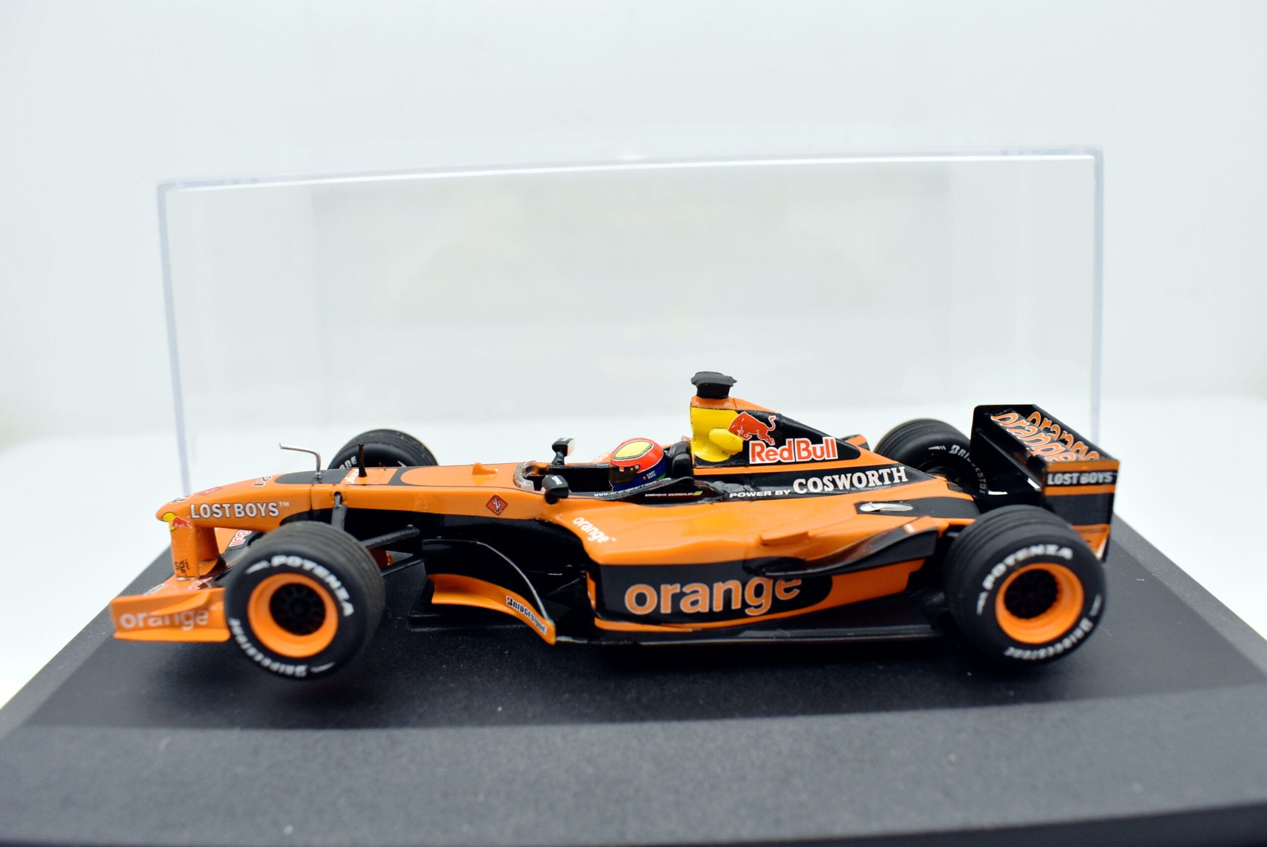 Modellino auto scala 1:43 FORMULA 1 F1 Arrow Cosworth Minichamps modellismo