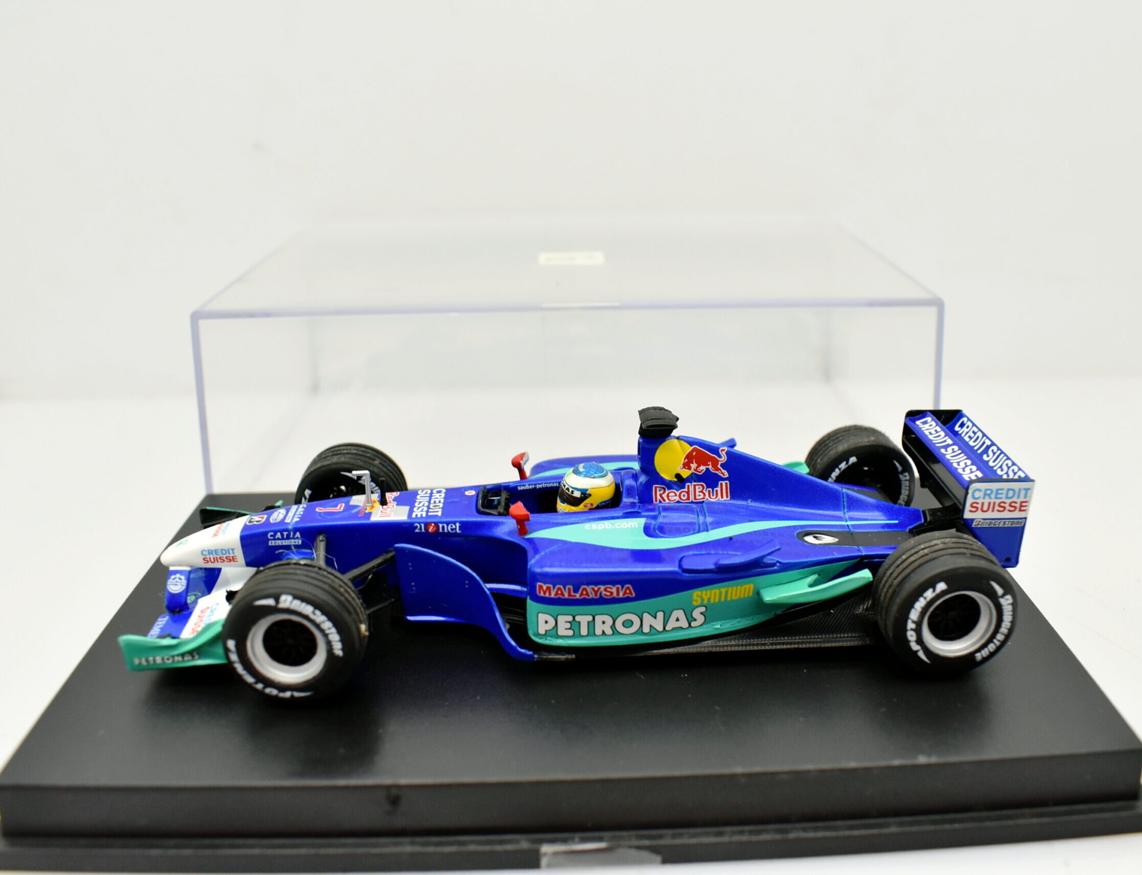 Modellino auto scala 1:43 FORMULA 1 F1 Sauber Petronas C21 Minichamps modellismo