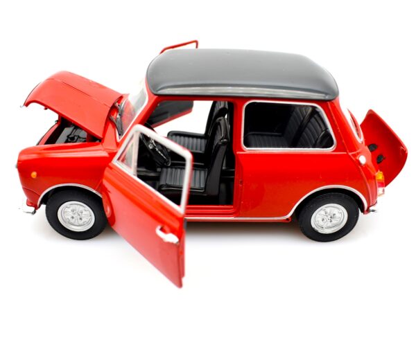 Modellino auto scala 1:24 INNOCENTI MINI COOPER MK3 1300 modellismo statico da collezione diecast - immagine 5
