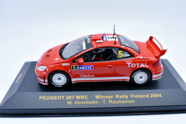 Modellino auto rally scala 1:43 Peugeot 307 ixo modellismo statico - immagine 3