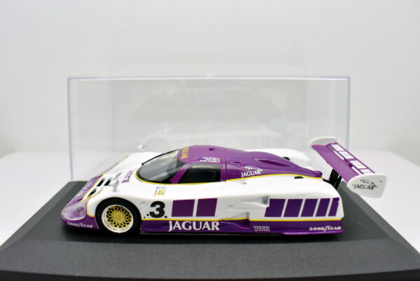 Modellino auto scala 1:43  Racing Jaguar xsr12 24H Le Mans 1990 diecast modellismo - immagine 2