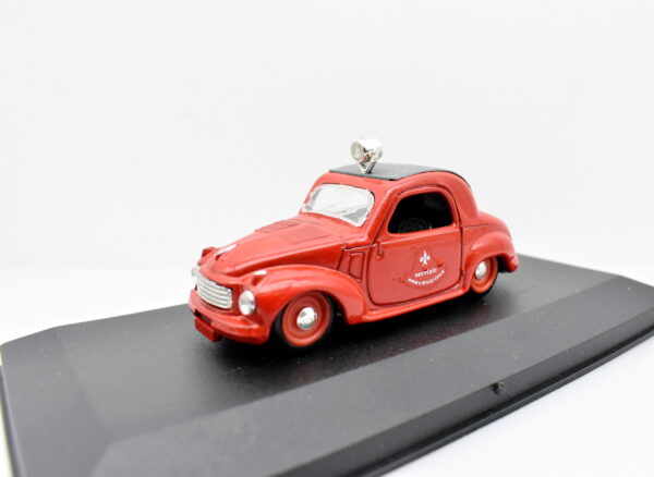 Modellino auto scala 1:43 Fiat 500 Pompieri 1949 Brumm diecast modellismo statico usati