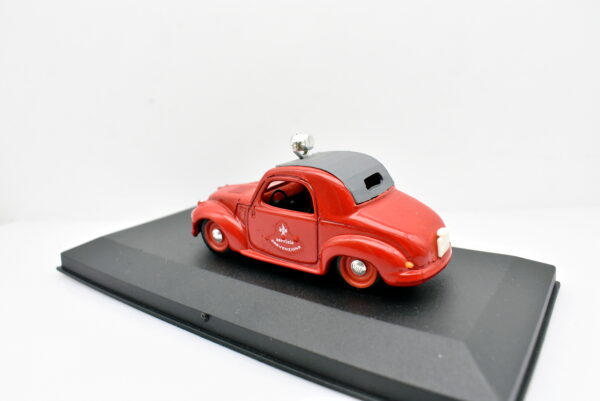 Modellino auto scala 1:43 Fiat 500 Pompieri 1949 Brumm diecast modellismo statico usati - immagine 5