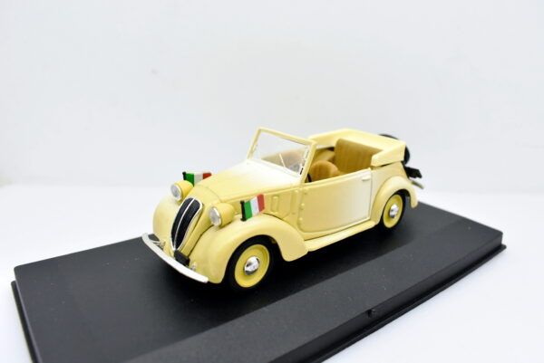 Modellino auto scala 1:43 Fiat 1100 508 Cabriolet Coloniale 1937 Brumm diecast modellismo statico usati