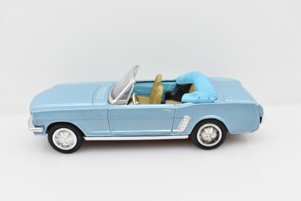 Modellino Auto Scala 1:43 Ford Mustang Convertible 1964 diecast modellismo statico - immagine 2
