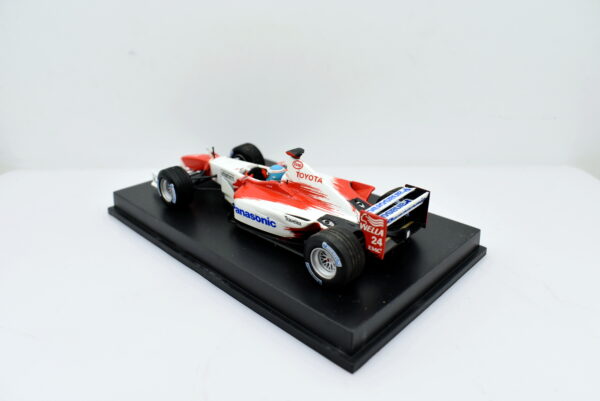 Modellino auto scala 1:43 FORMULA 1 F1 TOYOTA TF 102 Minichamps modellismo - immagine 5