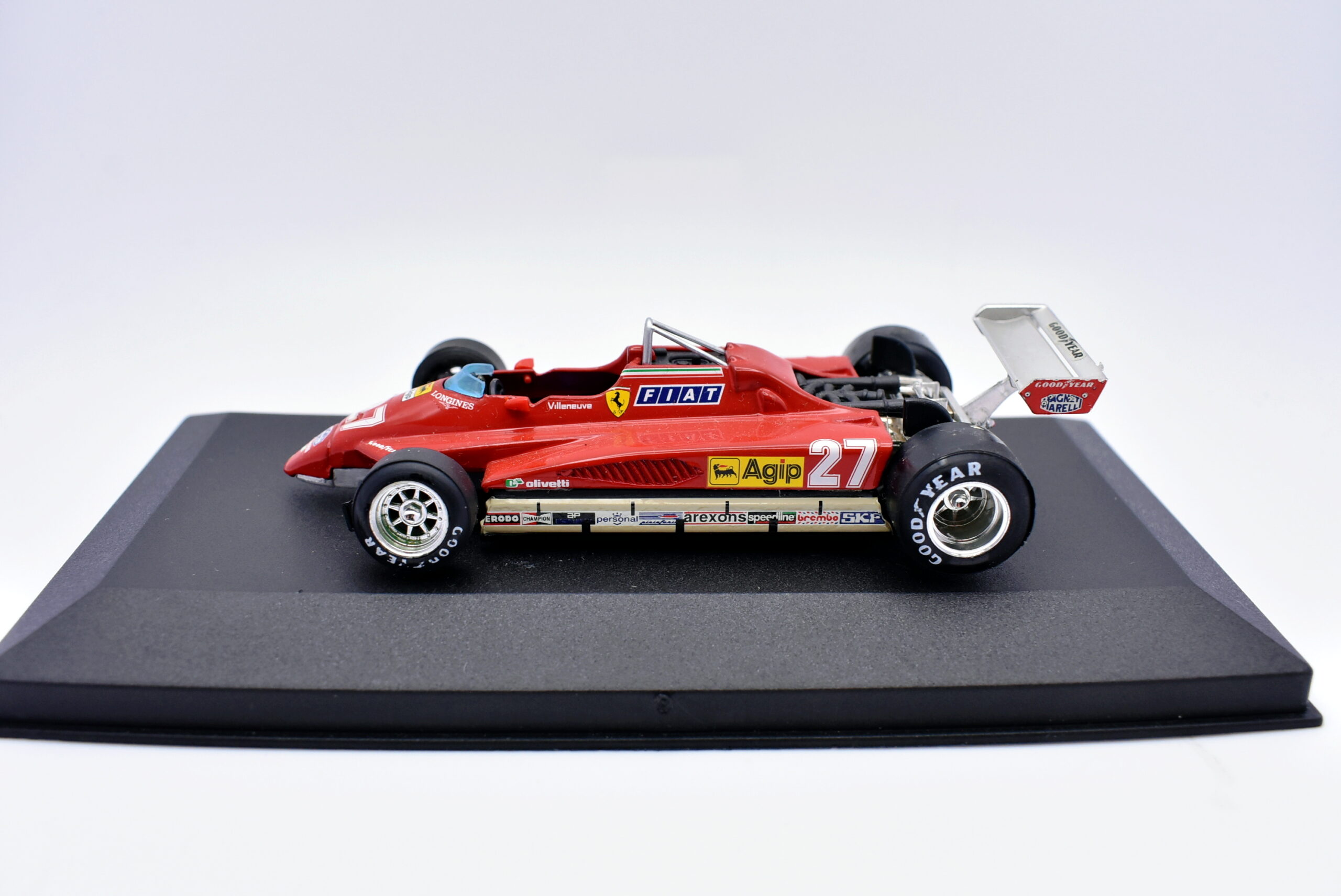Modellino auto scala 1:43 FORMULA 1 126 C2 Brumm diecast modellismo - immagine 2