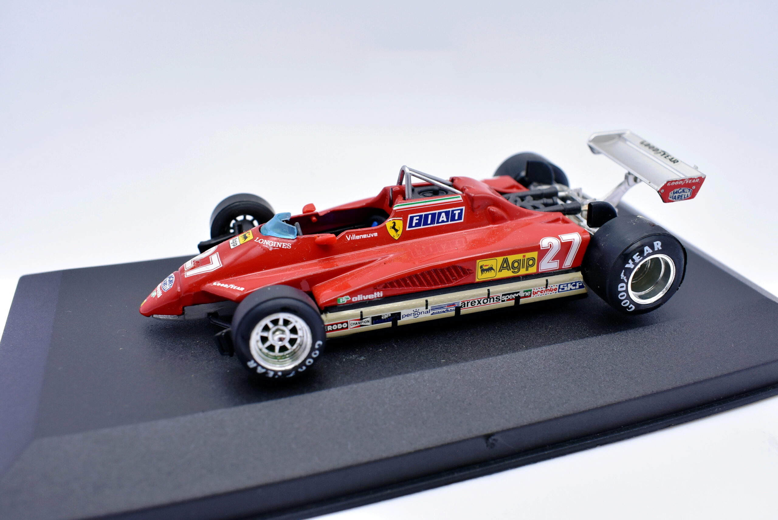 Modellino auto scala 1:43 FORMULA 1 126 C2 Brumm diecast modellismo