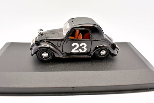 Modellino Auto Scala 1:43 Fiat 500 Mille Miglia Brumm diecast modellismo statico - immagine 2