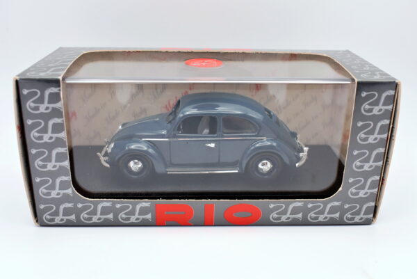 Modellino auto scala 1:43 Volkswagen beetle kafer Maggiolino Rio diecast modellismo statico - immagine 2