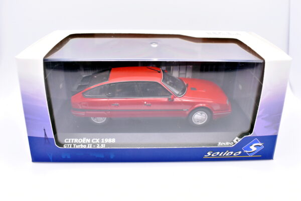 Modellino auto scala 1:43 Citroen CX GTI Turbo II 1988 Solido modellismo da collezione - immagine 4