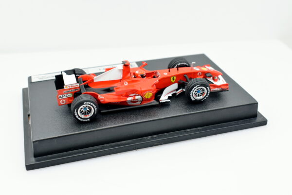 Modellino auto scala 1:43 FORMULA 1 Ferrari 248 F1 Schumacher Hot Wheels diecast modellismo - immagine 3