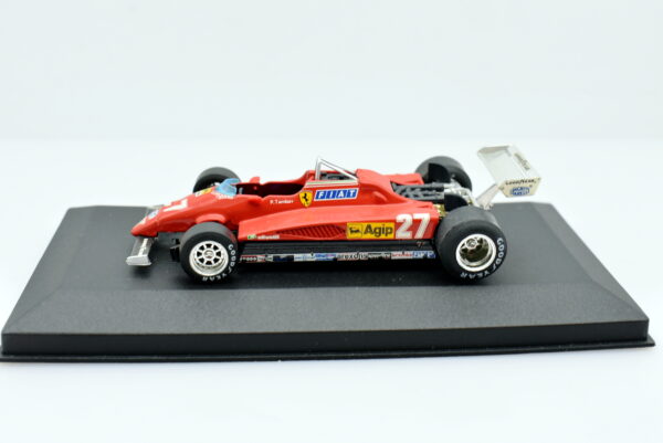 Modellino auto scala 1:43 FORMULA 1 Ferrari 126C2 Brumm diecast modellismo Tambay